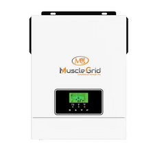 Load image into Gallery viewer, MuscleGrid True Offgrid 3 KW Transformer Less Inverter with Li Support (White)