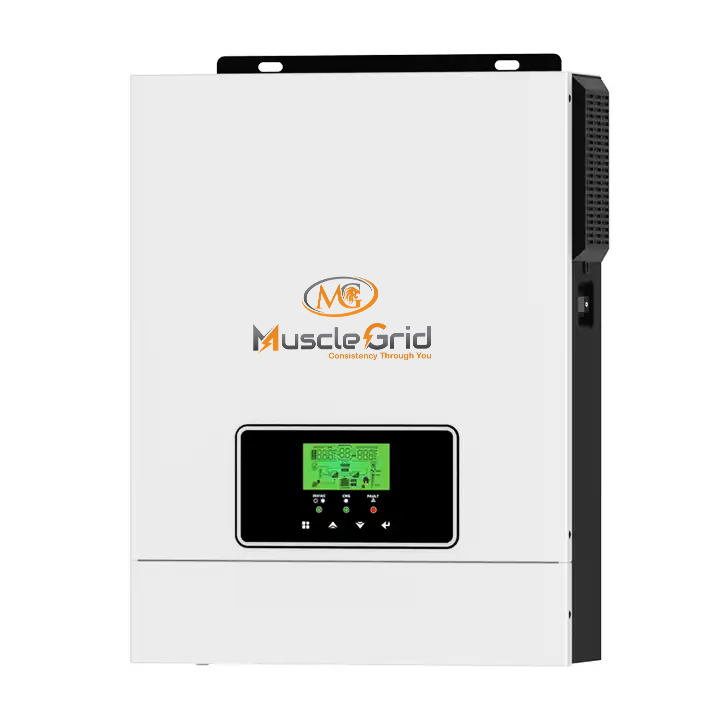 MuscleGrid True Offgrid 3 KW Transformer Less Inverter with Li Support (White)