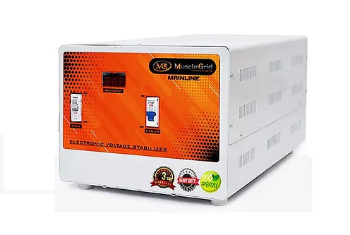 MuscleGrid 15KVA 12000w 130V-280V HEAVY DUTY STABILIZER FOR INDIAN HOMES