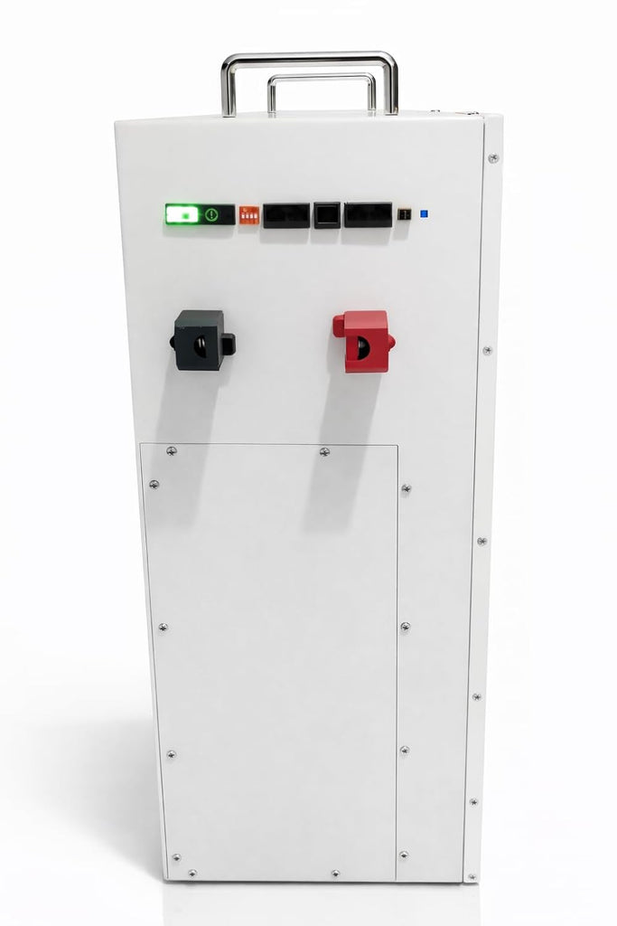 48V 100Ah LiFePO4 Battery (15 Cells) with Smart BMS & Active Balancer | RS485 & CAN Communication | 50 Years Life | 5 Year Warranty