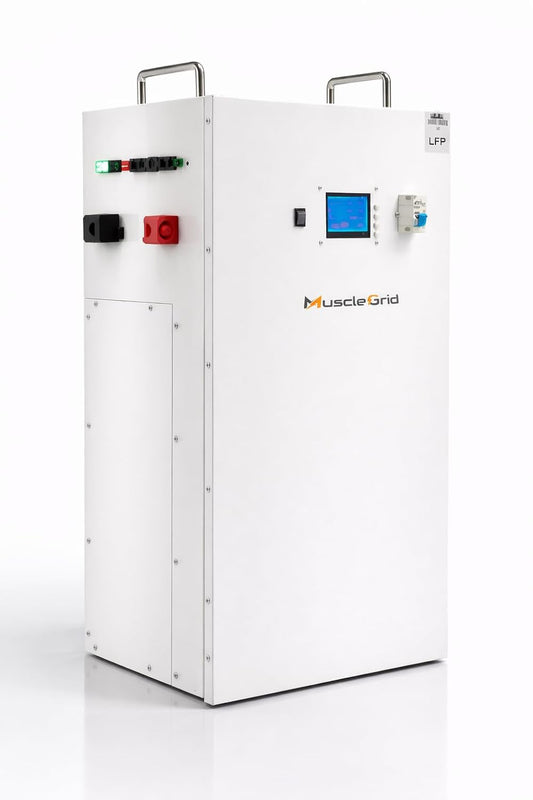 48V 100Ah LiFePO4 Battery (15 Cells) with Smart BMS & Active Balancer | RS485 & CAN Communication | 50 Years Life | 5 Year Warranty