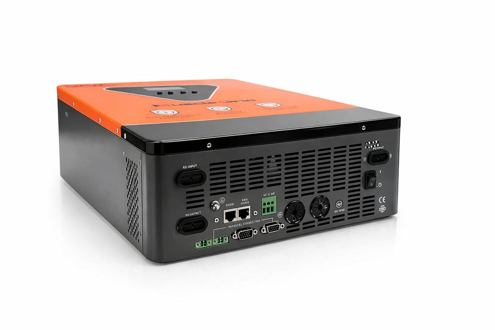 MuscleGrid Titan Series 6.2kW Hybrid Solar Inverter | 48V System | 120A Battery Charger | 27A PV Input | Up to 9kW Solar Support | Parallel up to 9 Inverters | WiFi Monitoring | VoltDoctor Support App