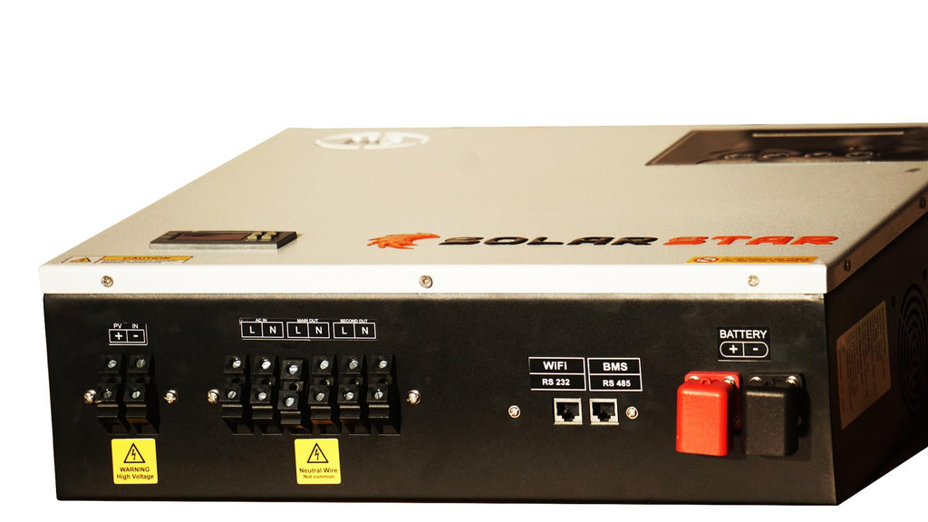 Hybrid Solar Inverter, 6.2KW, Transformerless Technology with Active Temperature Controller 48V (6.2KW (48V))