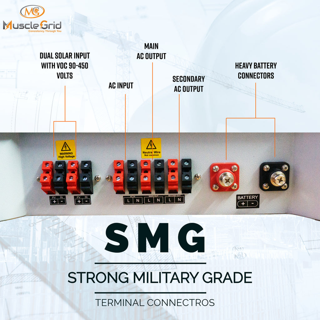 MuscleGrid Solar Star True Hybrid Inverter (On Grid + Off Grid)