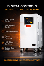Load image into Gallery viewer, MuscleGrid 10kVA Servo Automatic Voltage Stabilizer | Working Range 130V–280V | Residential