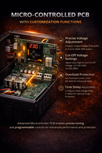 Load image into Gallery viewer, MuscleGrid 10kVA Servo Automatic Voltage Stabilizer | Working Range 130V–280V | Residential