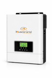 MuscleGrid 3KW 24V True Off-Grid Solar Inverter (3200VA) | Pure Sine Wave | Inbuilt MPPT | Transformerless | Supports LiFePO4 Battery | WiFi Monitoring App for Android & iOS | Heavy Duty | White