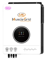 Load image into Gallery viewer, MuscleGrid 4.2 KW True Hybrid HEAVY DUTY Batteryless Triple MPPT Solar Inverter