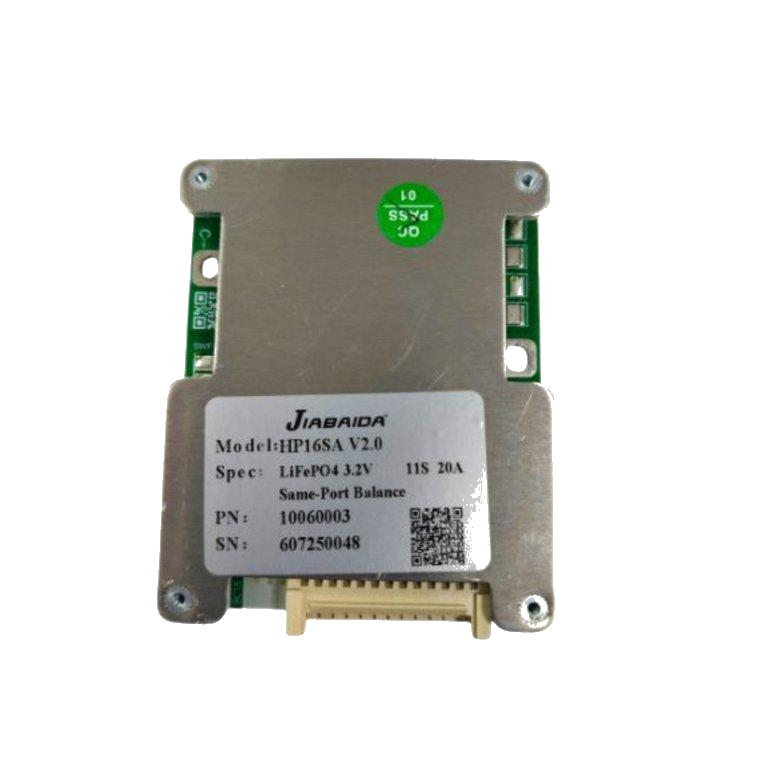 MuscleGrid 12S 20A Smart BMS — LiFePO4 36V · Bluetooth