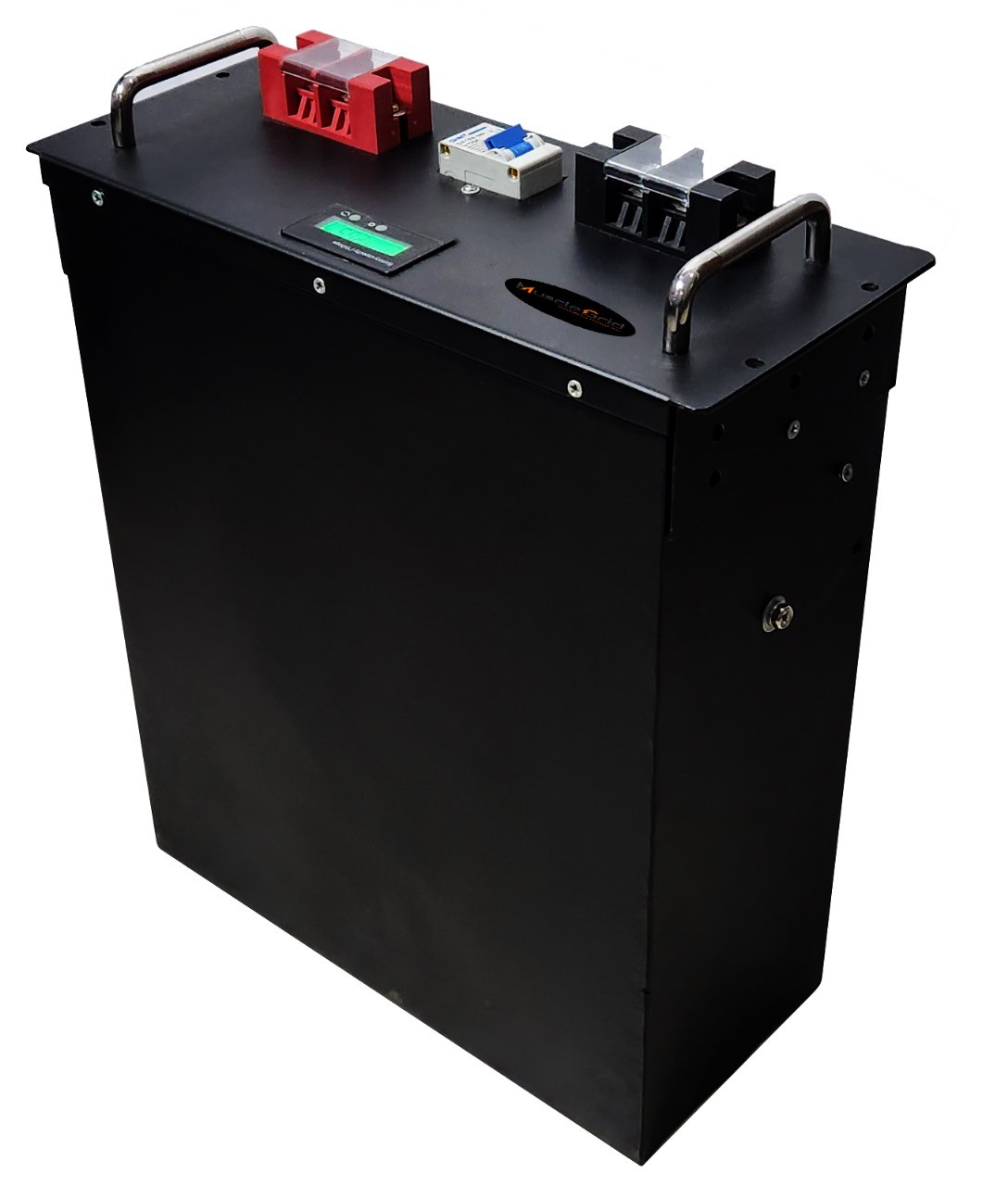 MG Prime 25.6V 100Ah LiFePO4 Battery | Bluetooth + Charge % Display | Passive-Balancer BMS | A+ Grade Laser-Welded Cells